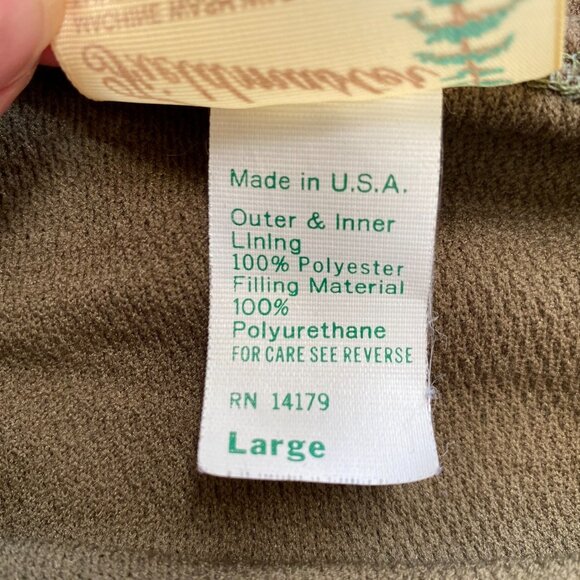 VTG Sears Fieldmaster Mens Camo Hoodie Jacket Sz L Green Full Zip Grunge Outdoor - Picture 7 of 9